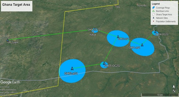 Ubicación de la red GSM | Soluciones inalámbricas rurales | NuRAN Wireless: soluciones de redes móviles e inalámbricas